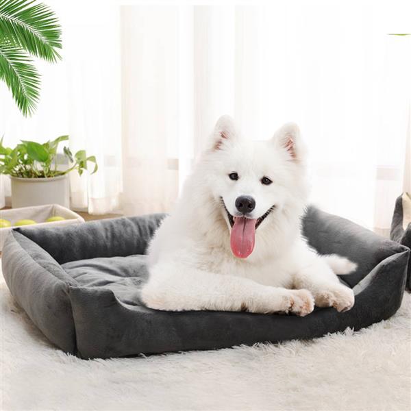 Grey Dog Bed 38"